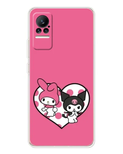 Чохол для Xiaomi Civi з картинкою «Kuromi та My Melody»