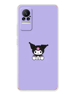 Чохол для Xiaomi Civi з картинкою «Kuromi — фіолетовий мінімалізм» Чохол для Xiaomi Civi з картинкою «Kuromi — фіолетовий мінімалізм»