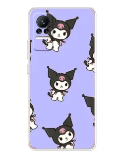 Чохол для Xiaomi Civi з картинкою «Паттерн з Kuromi» Чохол для Xiaomi Civi з картинкою «Паттерн з Kuromi»