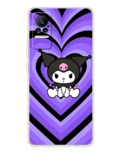 Чохол для Xiaomi Civi з картинкою «Kuromi та фіолетові серця» Чохол для Xiaomi Civi з картинкою «Kuromi та фіолетові серця»