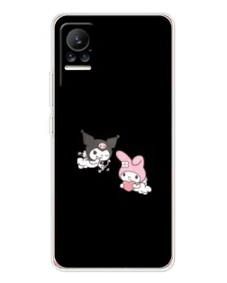 Чохол для Xiaomi Civi з картинкою «My Melody та Kuromi» Чохол для Xiaomi Civi з картинкою «My Melody та Kuromi»