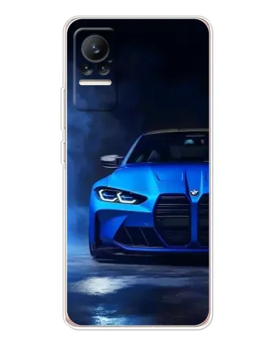 Чохол для Xiaomi Civi з картинкою «Блакитна BMW M4»