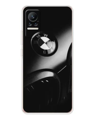 Чохол для Xiaomi Civi з картинкою «Емблема BMW — макро»
