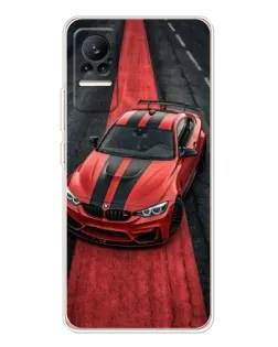 Чохол для Xiaomi Civi з картинкою «BMW на червоній доріжці»