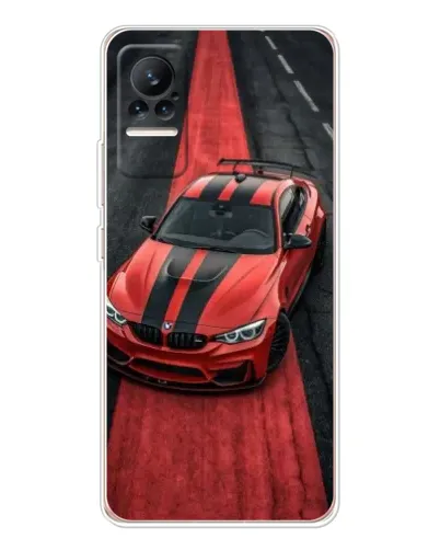 Чохол для Xiaomi Civi з картинкою «BMW на червоній доріжці»