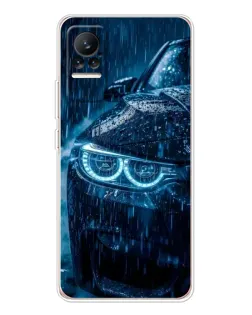 Чехол для Xiaomi Civi с картинкой «BMW под дождем»