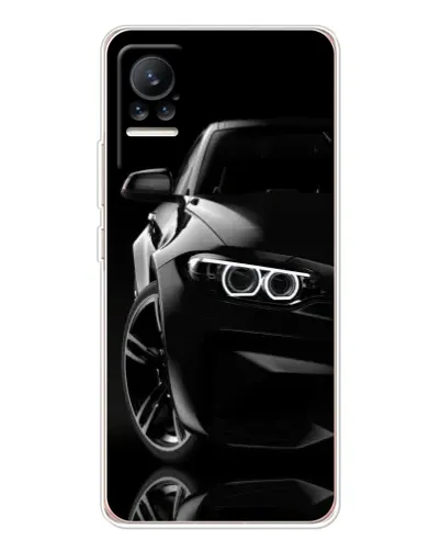 Чехол для Xiaomi Civi с картинкой «Черная BMW — профиль» Чехол для Xiaomi Civi с картинкой «Черная BMW — профиль»