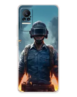 Чохол для Xiaomi Civi з картинкою «PUBG — реалістичний герой»
