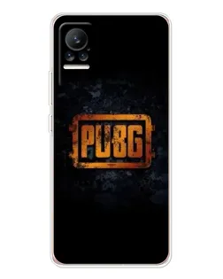 Чохол для Xiaomi Civi з картинкою «PUBG — золотий логотип»