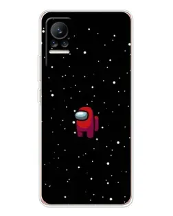 Чохол для Xiaomi Civi з картинкою «Червоний Among Us»