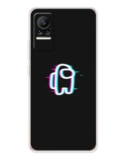 Чохол для Xiaomi Civi з картинкою «Among Us неон»