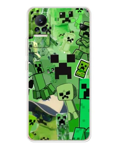 Чохол для Xiaomi Civi з картинкою «Кріпери Minecraft» Чохол для Xiaomi Civi з картинкою «Кріпери Minecraft»
