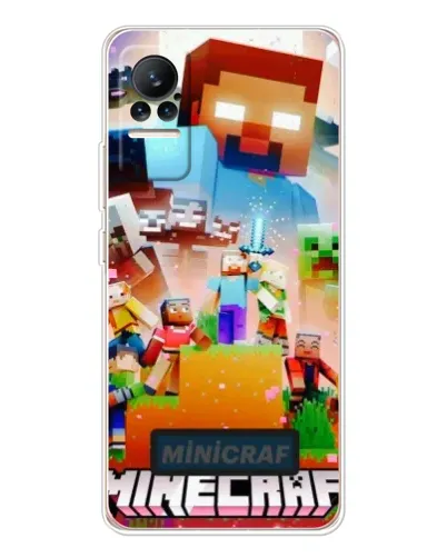 Чохол для Xiaomi Civi з картинкою «Minecraft герої гри» Чохол для Xiaomi Civi з картинкою «Minecraft герої гри»