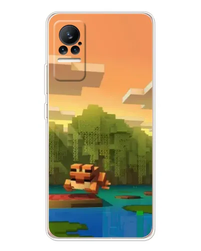 Чехол для Xiaomi Civi с картинкой «Майнкрафт закат солнца» Чехол для Xiaomi Civi с картинкой «Майнкрафт закат солнца»