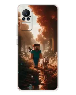 Чохол для Xiaomi Civi з картинкою «Стів у лісі»