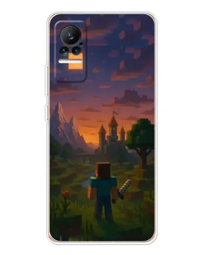 Чохол для Xiaomi Civi з картинкою «Стів біля вежі» Чохол для Xiaomi Civi з картинкою «Стів біля вежі»