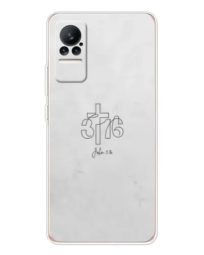 Чохол для Xiaomi Civi з картинкою «Івана 3:16 Хрест»