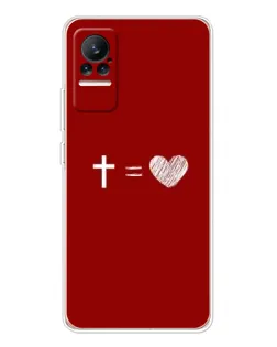 Чехол для Xiaomi Civi с картинкой «Уравнение любви»