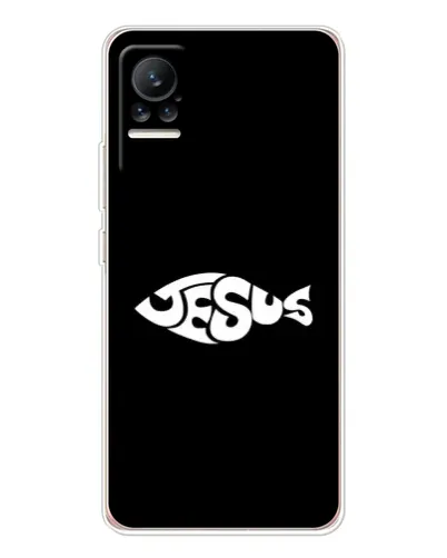 Чехол для Xiaomi Civi с картинкой «Рыба Jesus» Чехол для Xiaomi Civi с картинкой «Рыба Jesus»