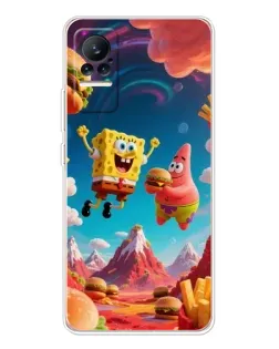 Чохол для Xiaomi Civi з картинкою «Космічний фастфуд»