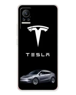 Чохол для Xiaomi Civi з картинкою «Tesla Model Y»