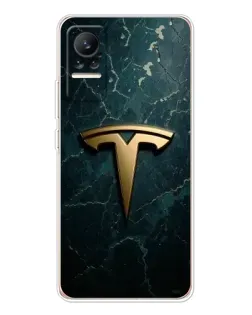 Чохол для Xiaomi Civi з картинкою «Мармурова Tesla Gold»