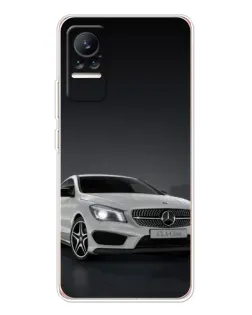Чохол для Xiaomi Civi з картинкою «Mercedes AMG GT Silver»