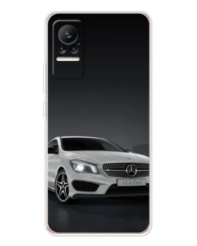 Чохол для Xiaomi Civi з картинкою «Mercedes AMG GT Silver»