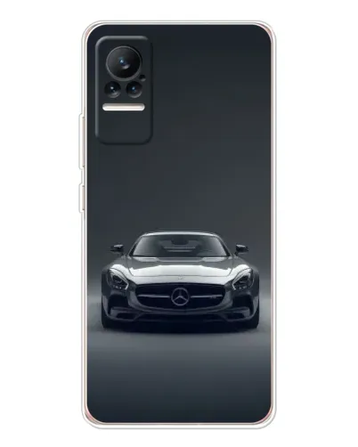 Чехол для Xiaomi Civi с картинкой «Mercedes на черном»