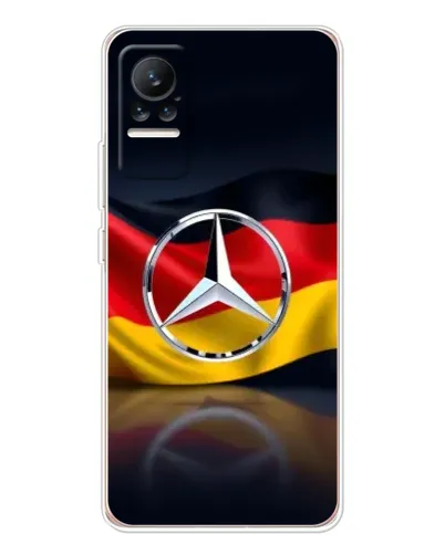 Чохол для Xiaomi Civi з картинкою «Mercedes — прапор Німеччини»