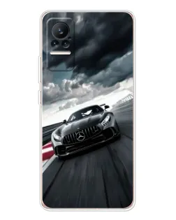 Чохол для Xiaomi Civi з картинкою «Гоночний Mercedes AMG»