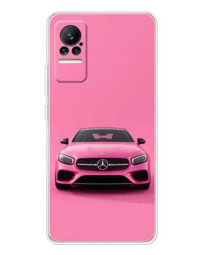 Чохол для Xiaomi Civi з картинкою «Рожевий Mercedes AMG»