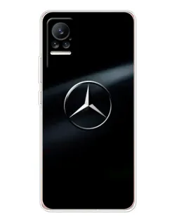 Чохол для Xiaomi Civi з картинкою «Mercedes на металі»