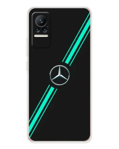Чехол для Xiaomi Civi с картинкой «Спортивные линии Mercedes» Чехол для Xiaomi Civi с картинкой «Спортивные линии Mercedes»