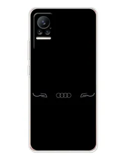 Чохол для Xiaomi Civi з картинкою «Audi — світловий підпис»