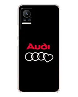 Чохол для Xiaomi Civi з картинкою «Логотип Audi Heart»