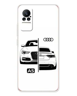 Чохол для Xiaomi Civi з картинкою «Audi — контрастний дизайн»