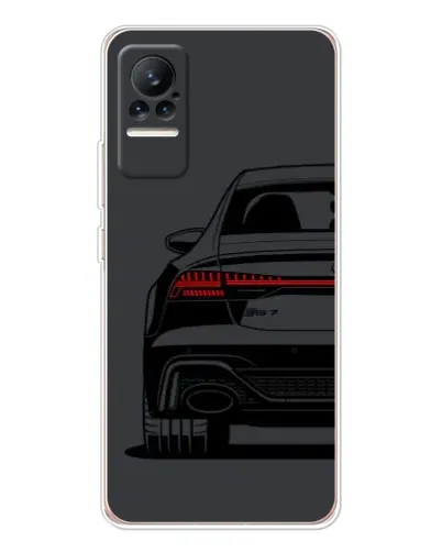 Чохол для Xiaomi Civi з картинкою «Задня частина Audi — арт»