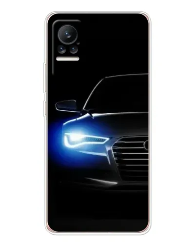 Чохол для Xiaomi Civi з картинкою «Неоновий погляд Audi»
