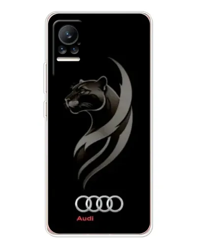 Чохол для Xiaomi Civi з картинкою «Графіка — пантера та Audi»