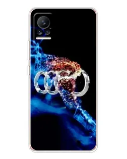 Чохол для Xiaomi Civi з картинкою «Енергія лого Audi»