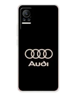 Чохол для Xiaomi Civi з картинкою «Audi — золотий логотип»