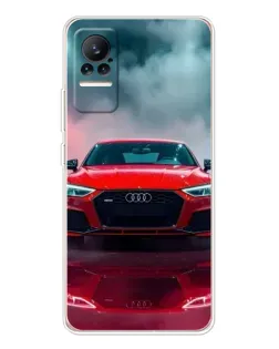 Чохол для Xiaomi Civi з картинкою «Audi RS — червоний стиль»