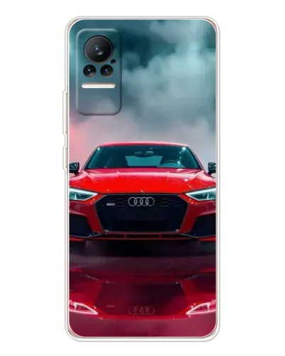 Чохол для Xiaomi Civi з картинкою «Audi RS — червоний стиль»