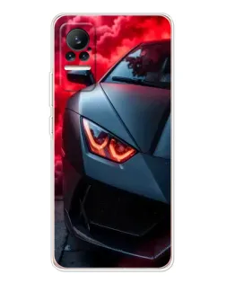 Чохол для Xiaomi Civi з картинкою «Lamborghini червоне сяйво»