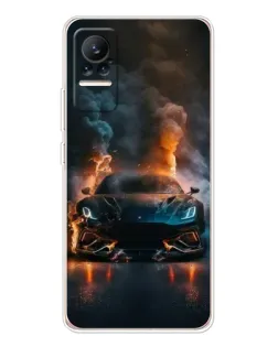 Чохол для Xiaomi Civi з картинкою «Lamborghini димна естетика»