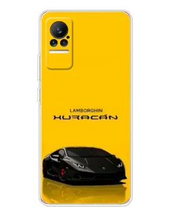 Чохол для Xiaomi Civi з картинкою «Lamborghini Huracan чорний»