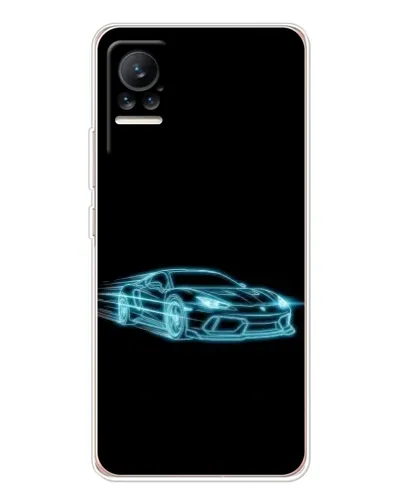 Чохол для Xiaomi Civi з картинкою «Неоновий контур Lamborghini» Чохол для Xiaomi Civi з картинкою «Неоновий контур Lamborghini»