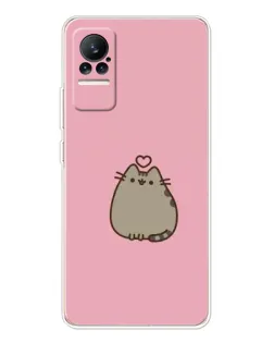 Чохол для Xiaomi Civi з картинкою «Pusheen серце»
