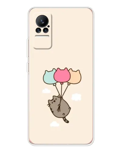 Чехол для Xiaomi Civi с картинкой «Пушин на шариках» Чехол для Xiaomi Civi с картинкой «Пушин на шариках»